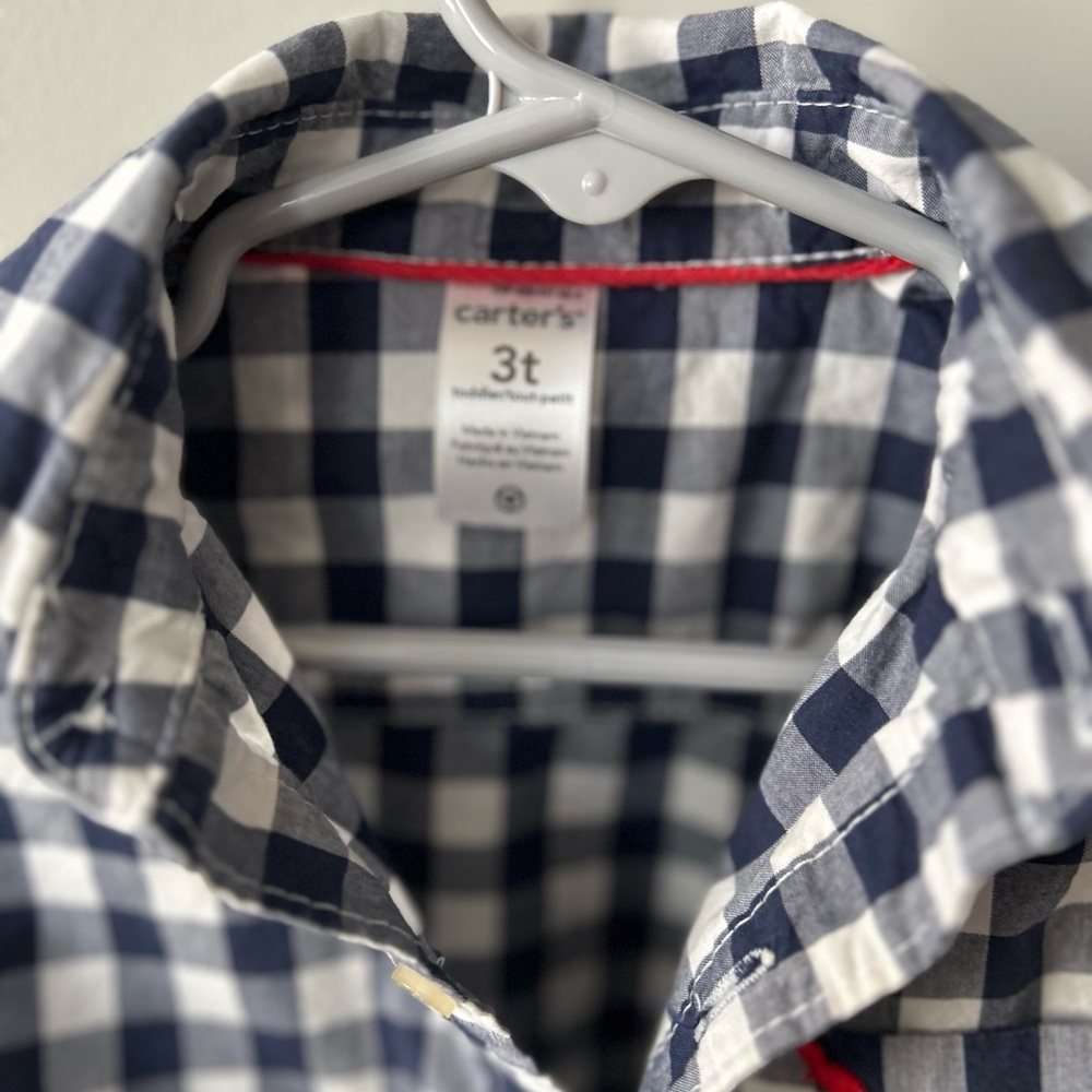 3T Carters Button Down